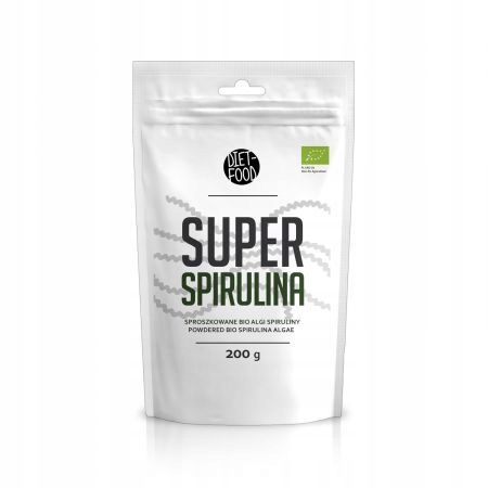 DIET-FOOD Spirulina w proszku 200 g Bio