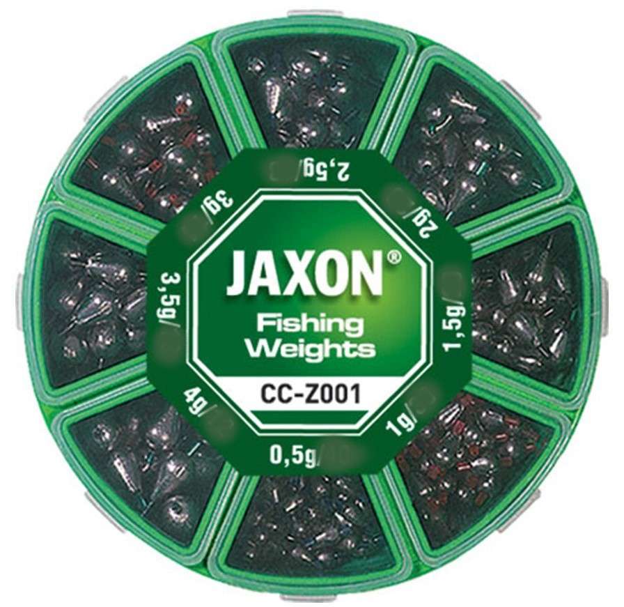 Ciężarki spławikowe, łezki przelotowe Jaxon 0,5-4g