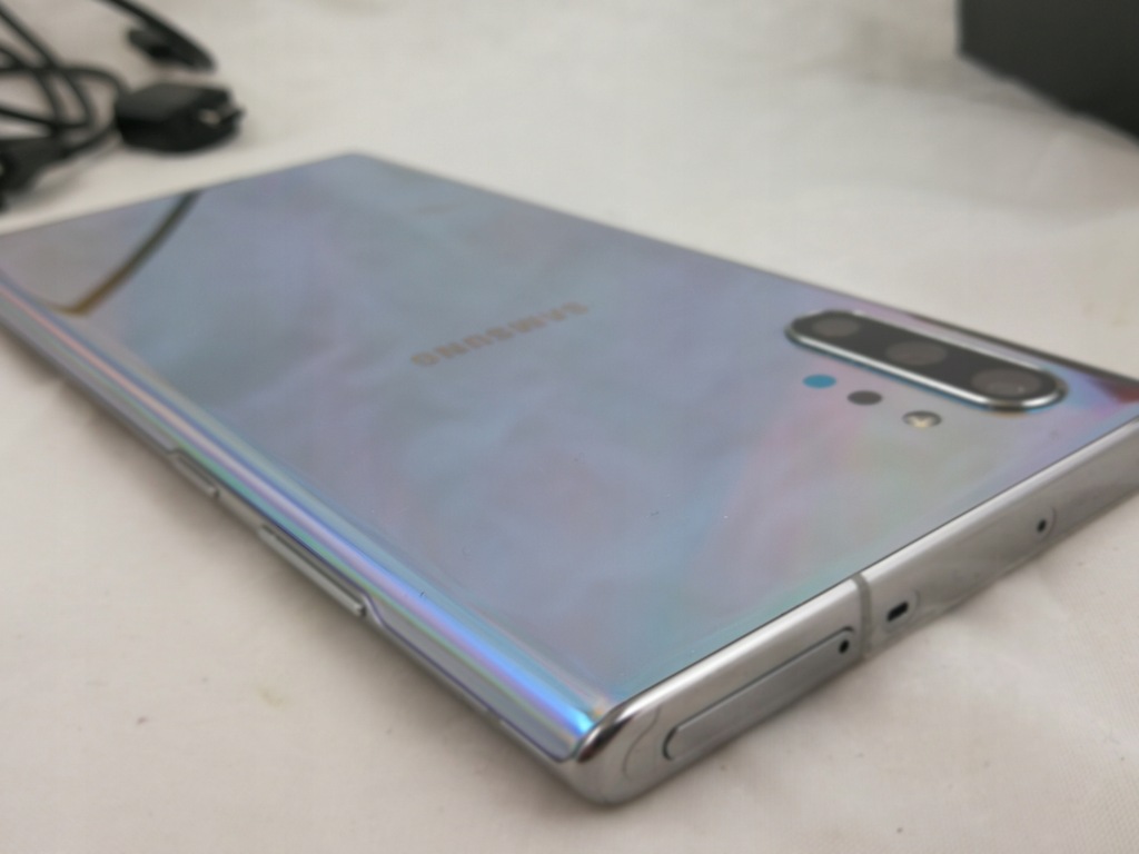 Купить SAMSUNG GALAXY Note 10+ PLUS AURA GLOW 256 ГБ PLAY: отзывы, фото, характеристики в интерне-магазине Aredi.ru