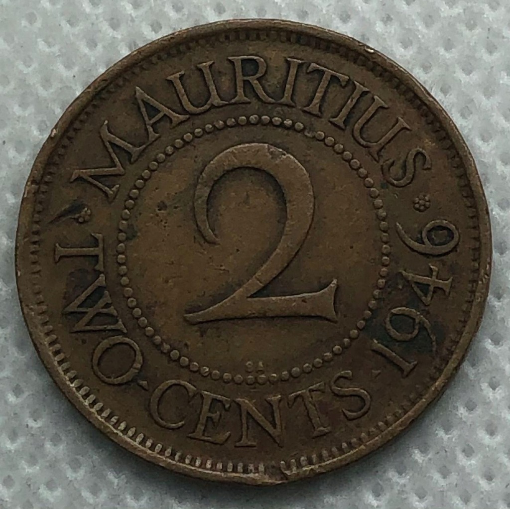 Mauritius - 2 centy 1946