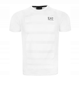 EMPORIO ARMANI biały EA7 t-shirt męski T14 r.M