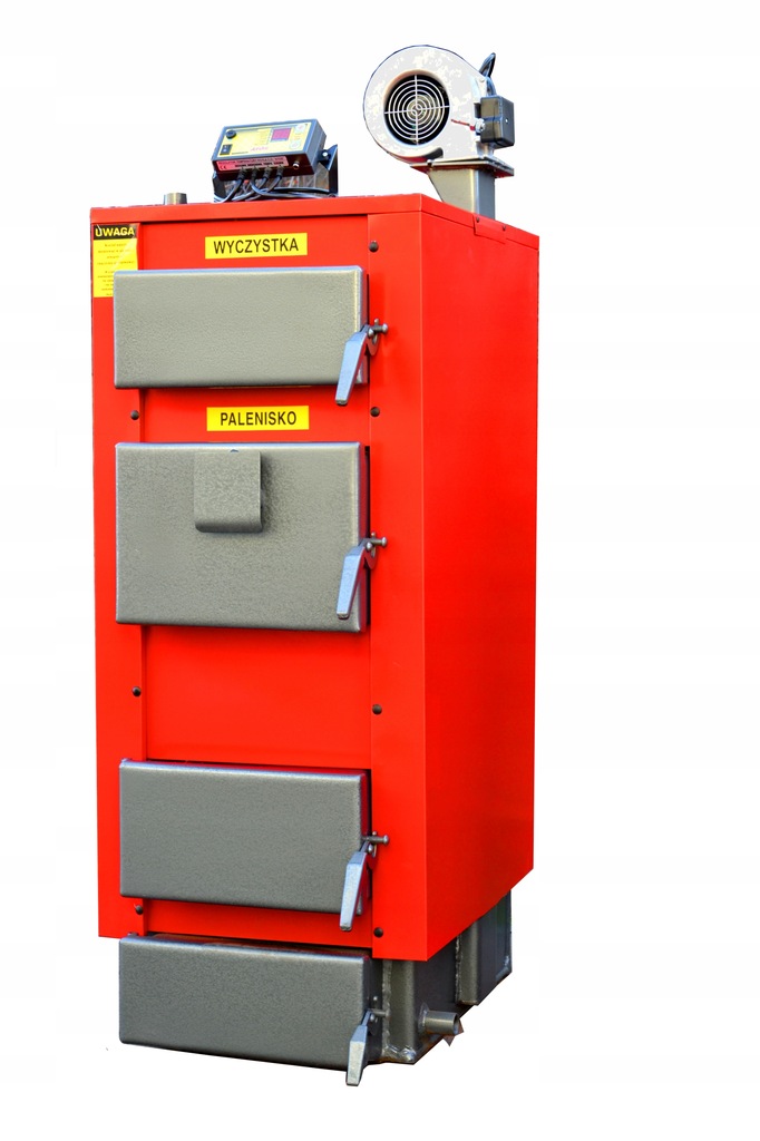 KOCIOŁ WĘGIEL MIAŁ DREWNO UKSN CWU 24KW 170M2 PIEC