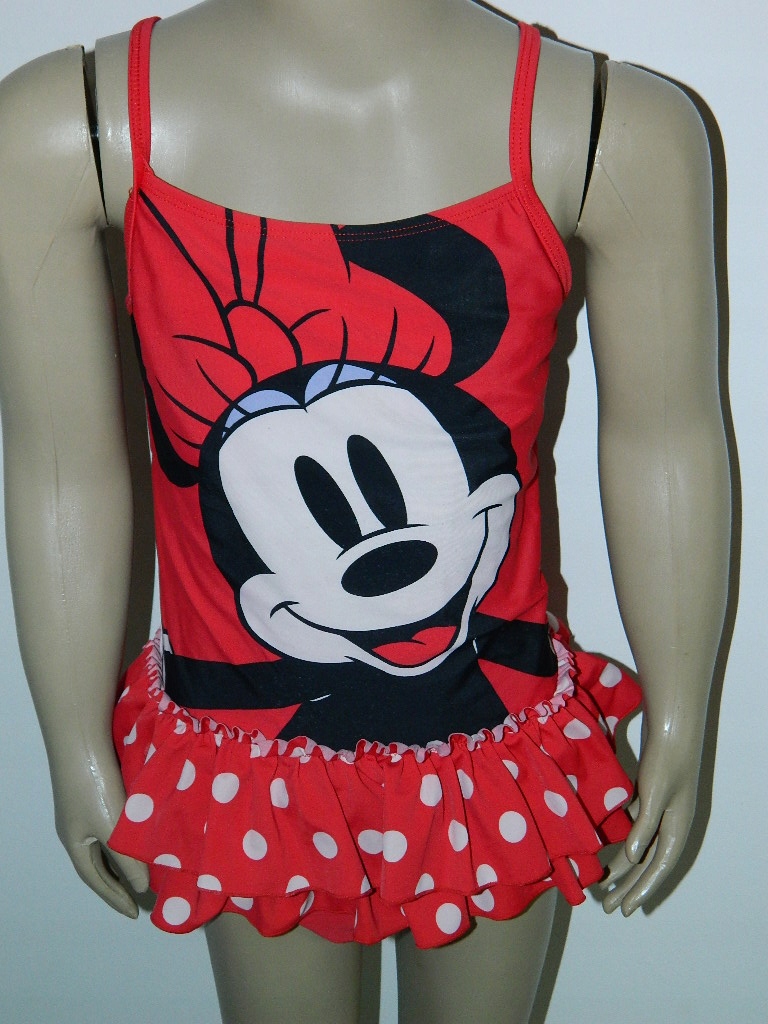 MINNIE MOUSE STRÓJ KĄPIELOWY ROZMIAR 134/140