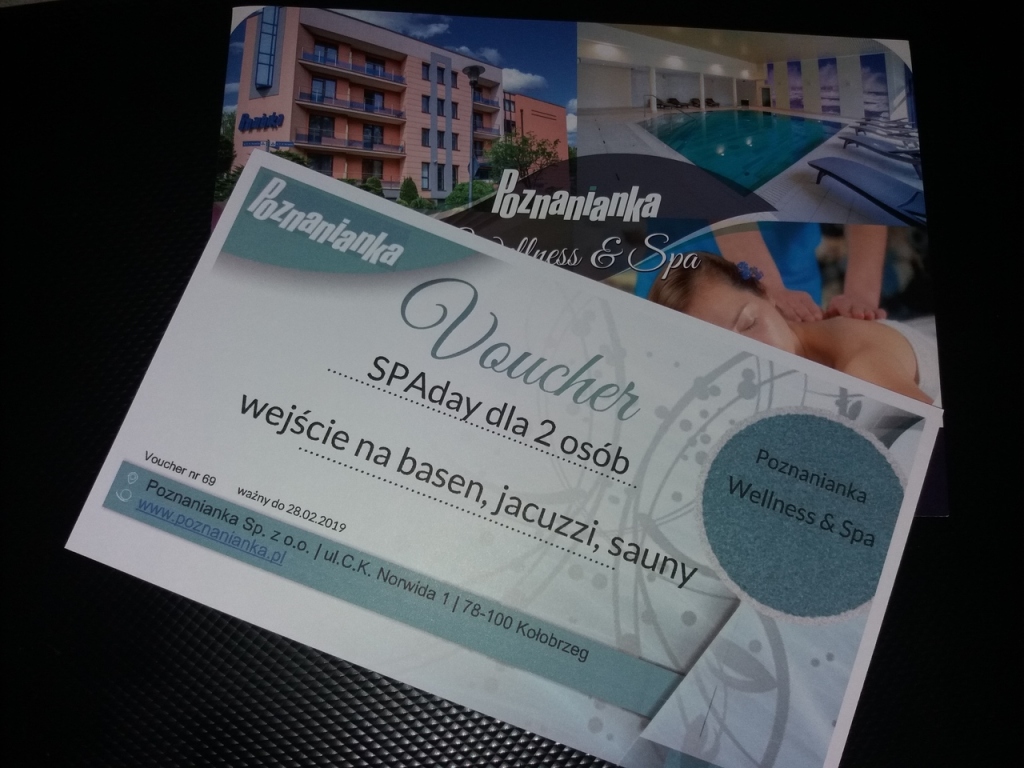 Voucher na SPA dla dwóch osób KOŁOBRZEG