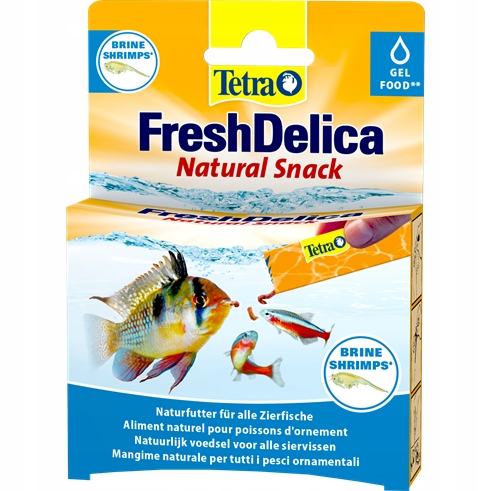 Tetra FreshDelica Brine Shrimps [48g] - artemia pa