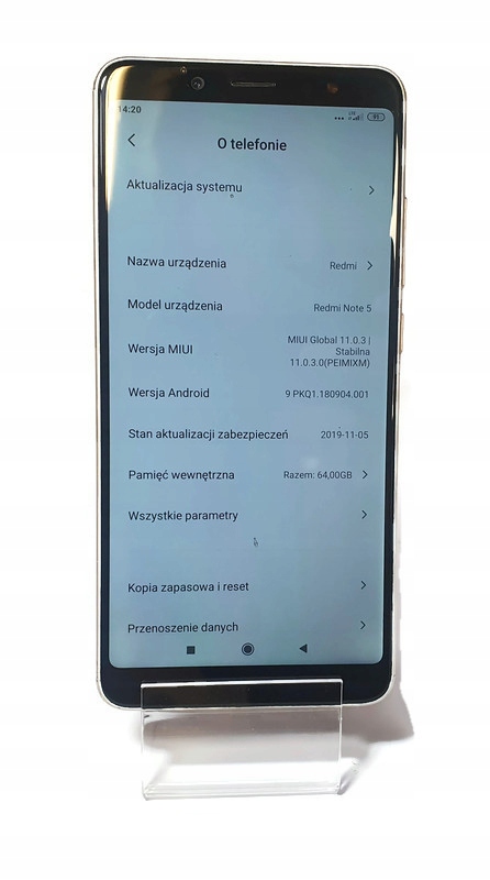 Smartfon Xiaomi Redmi Note 5 4 GB / 64 GB
