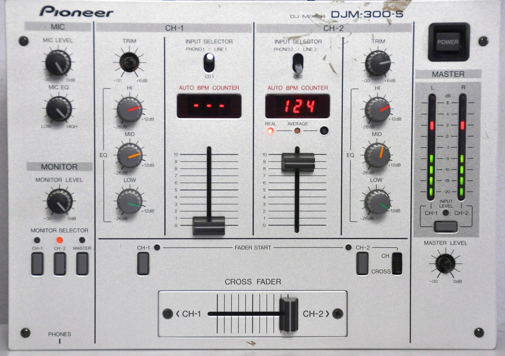 Pioneer DJM 300S kultowy mikser dla DJ - 12689909342 - oficjalne