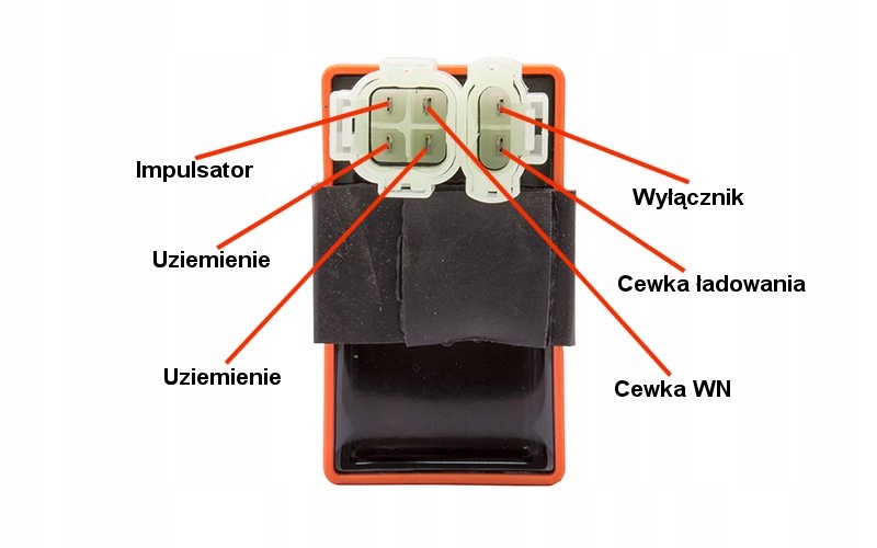 модуль зажигания cdi мопеда альфа