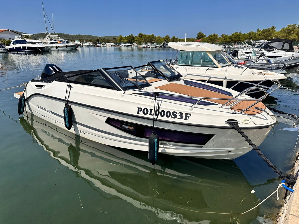 Quicksilver 755 Cruiser 2023r. Silnik Mercury F250 V8 Verado Dostępna