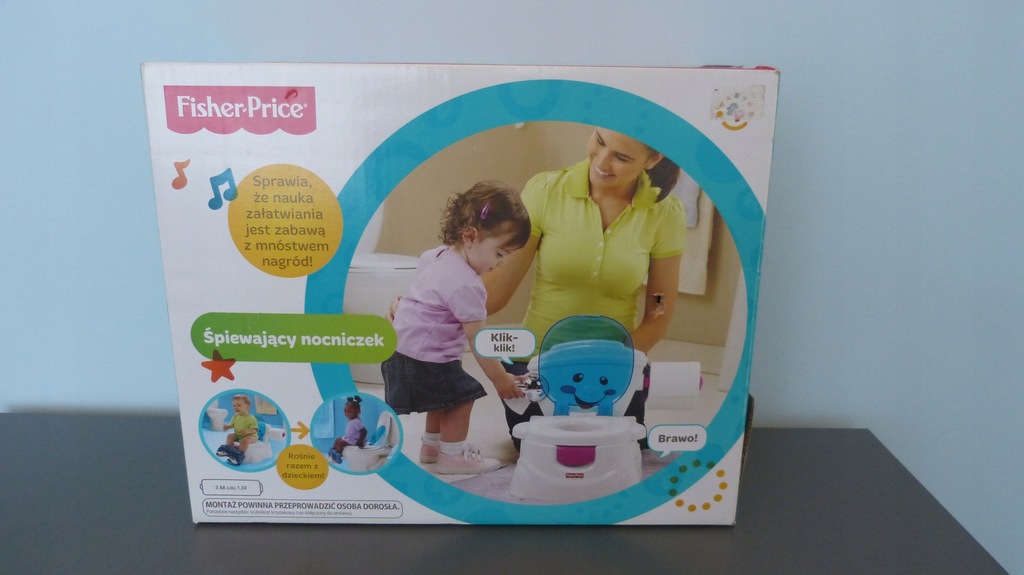 Fisher Price nocniczek interaktywny