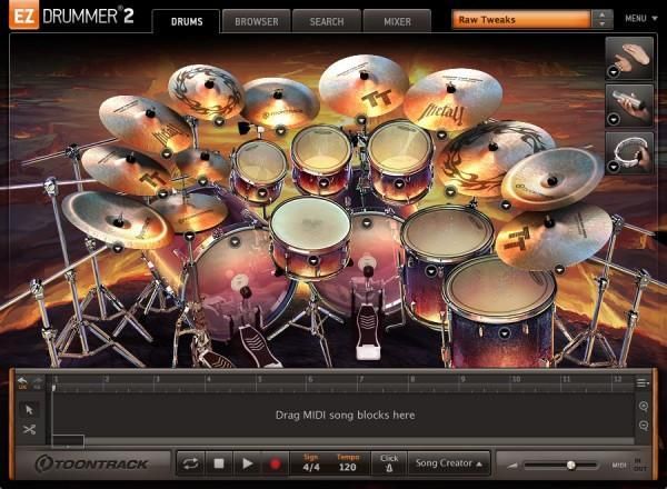 Ezdrummer 2 plus EZX Metal