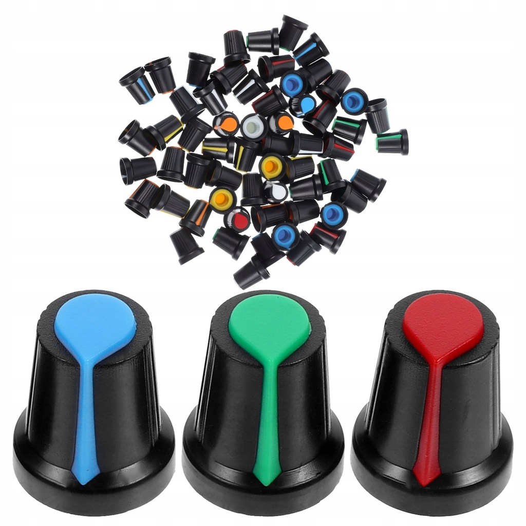 POKRĘTŁA REGULACJI GŁOŚNOŚCI GITARY POKRYWKI POTENCJOMETRÓW