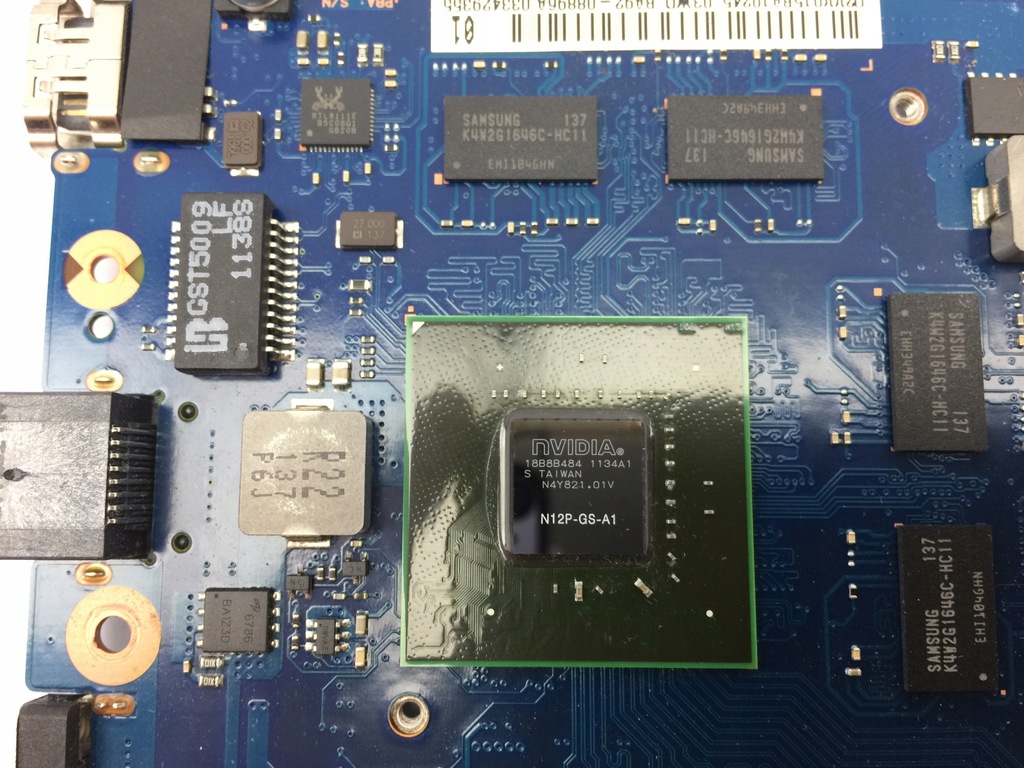 Разборка компьютера samsung rc730