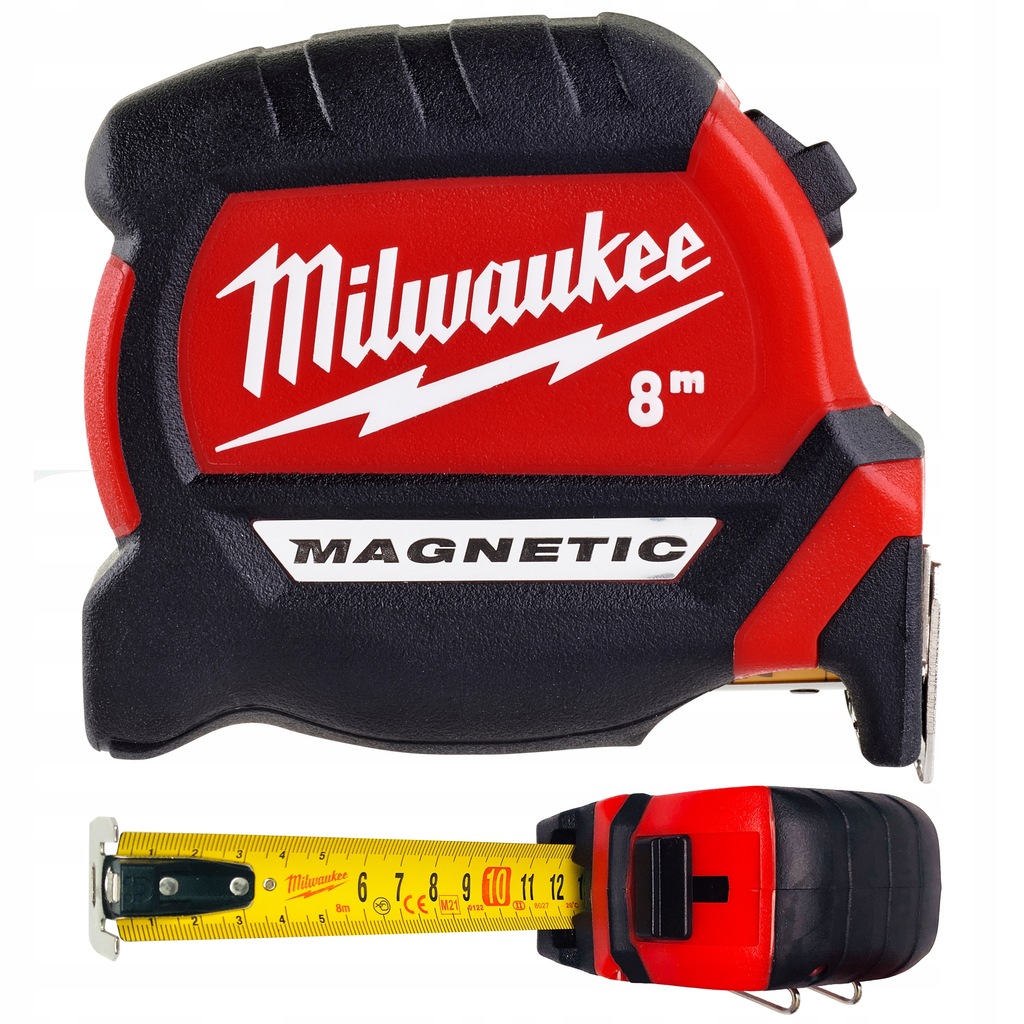 Miara taśma miernicza magnetyczna 8m Milwaukee