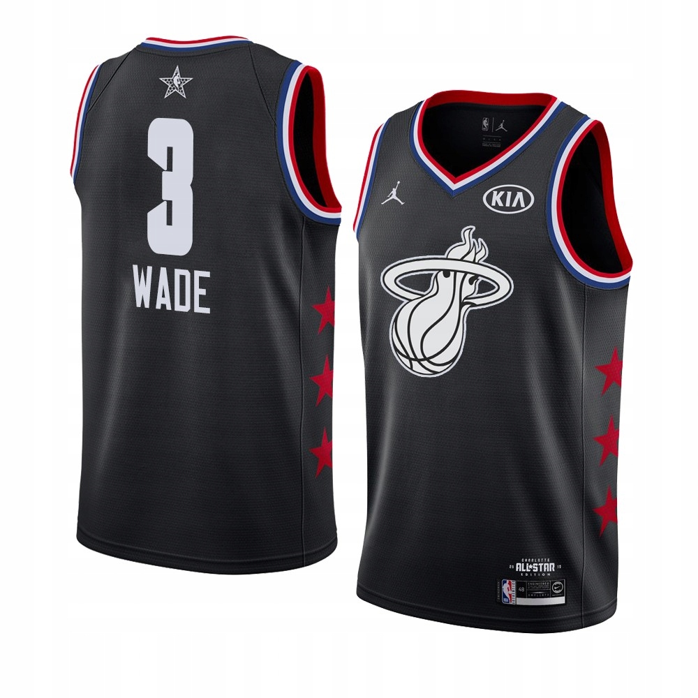 NBA Koszykówka Koszulkas # 3 Dwyane Wade-M