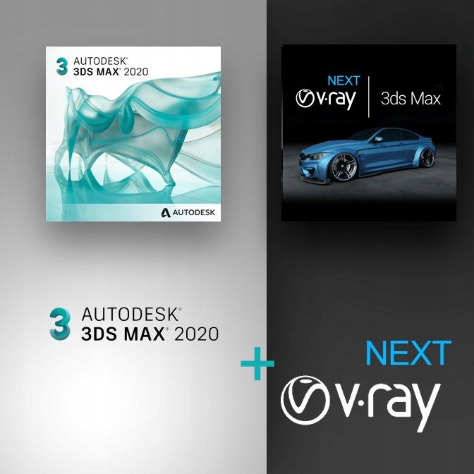 3ds Max 2020 + V-Ray Next - pakiet