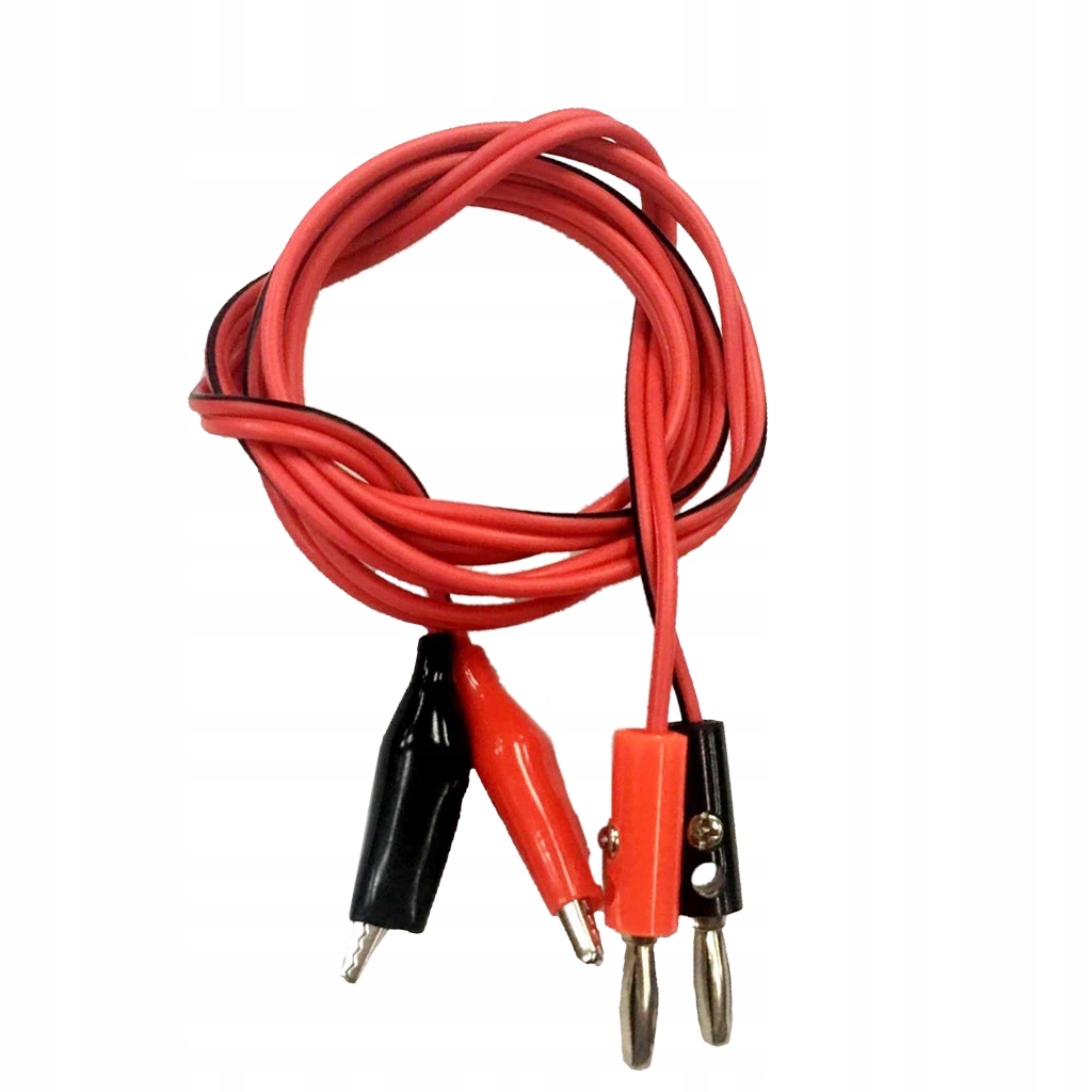 4.0mm Alligator Testing Cord Lead Electrical Clamp Banana Plug Multimeter