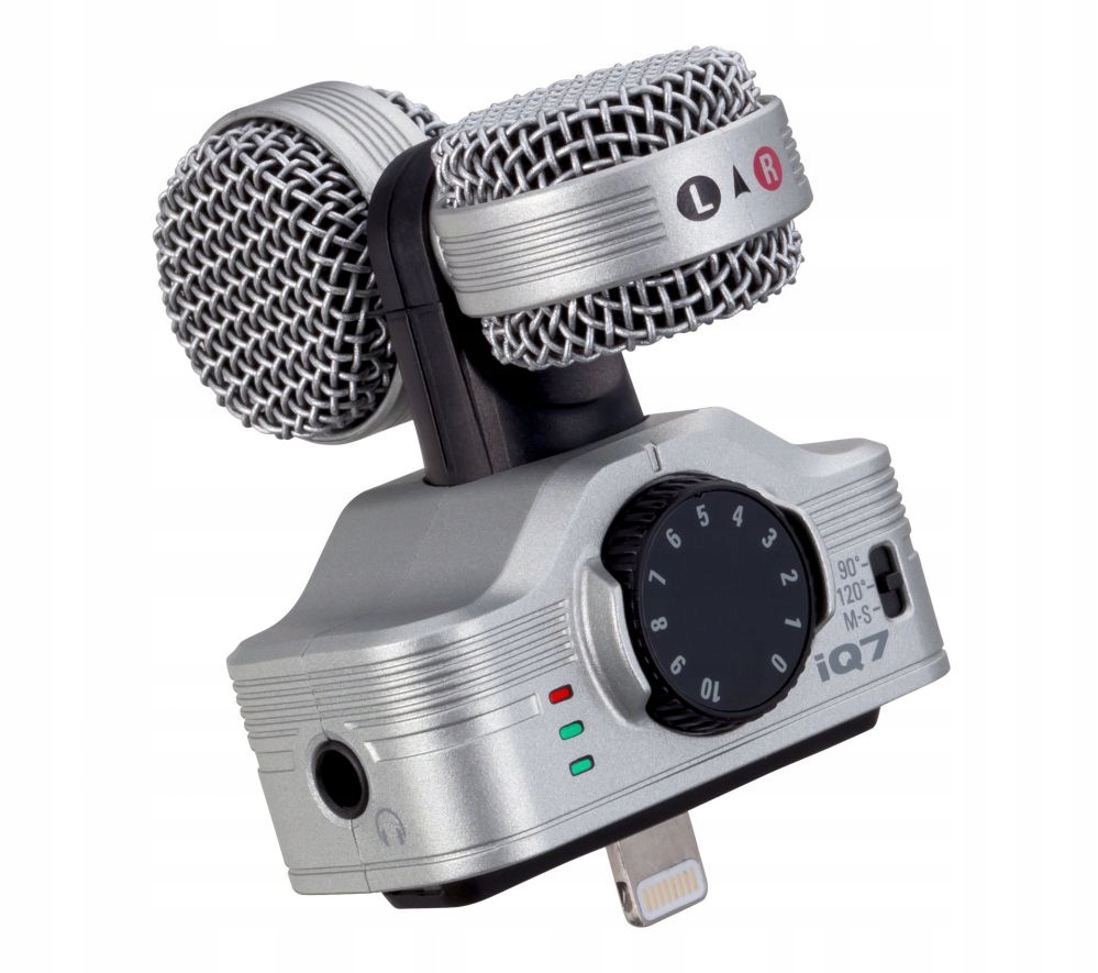 ZooM IQ7 stereo mikrofon MS do Iphona, Ipad