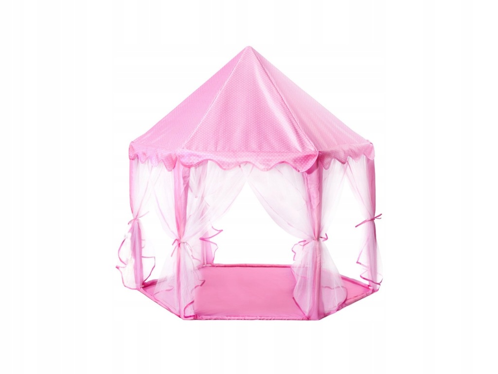 Namiot dla dzieci pałac do zabawy różowy