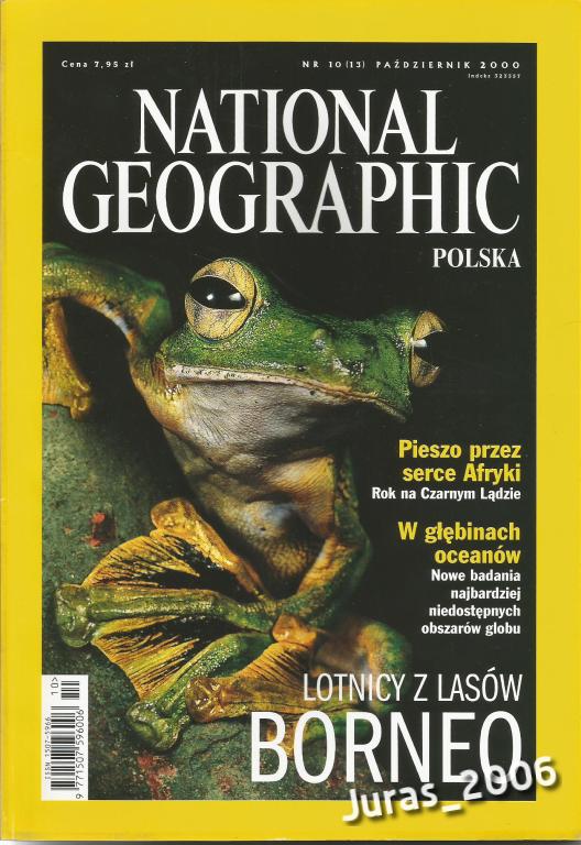 National Geographic Polska październik 2000 BORNEO