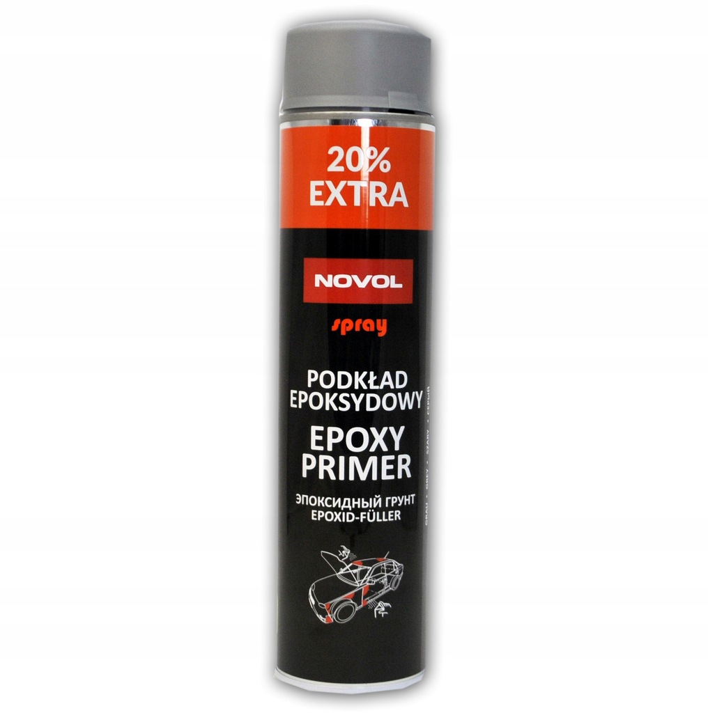 Novol Epoxy Primer Podkład Epoksydowy Spray 12388354604 oficjalne