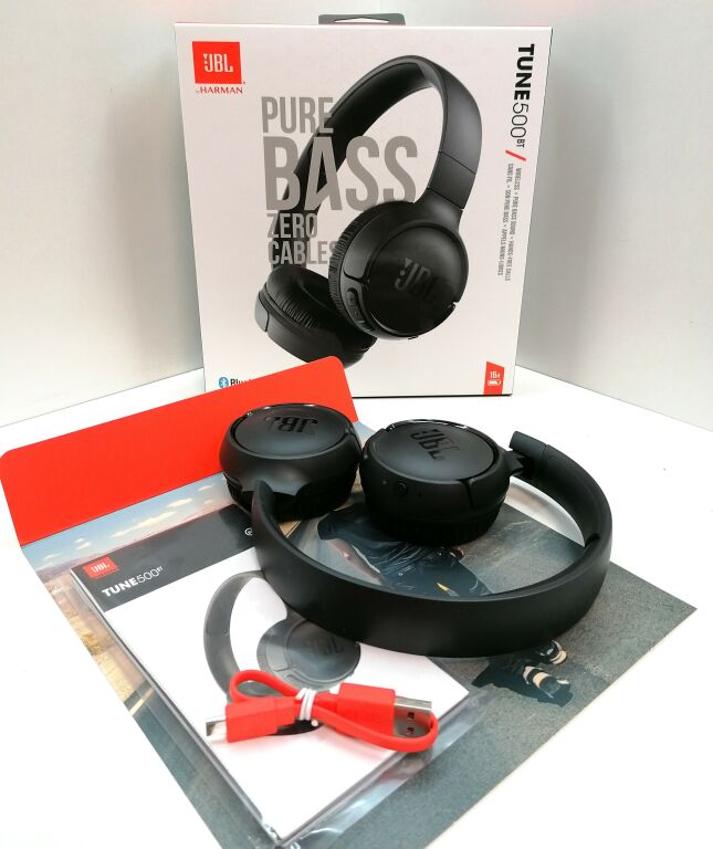 SŁUCHAWKI JBL 500BT PUDEŁKO