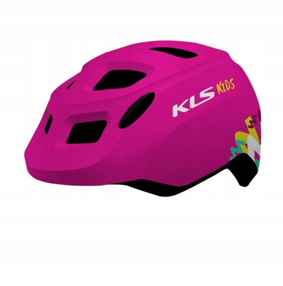 Kask rowerowy dziecięcy KLS ZigZag 022 pink S