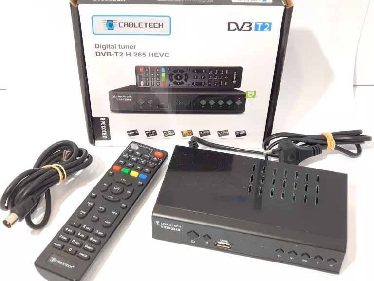 DEKODER DVB-T2 CABLETECH URZ0336B