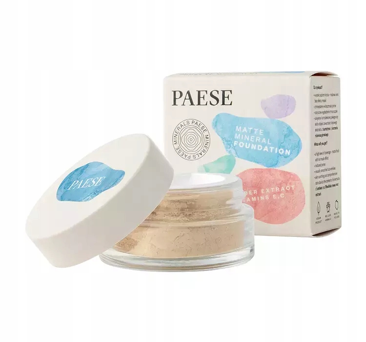 Paese Matujący podkład mineralny 103N Sand 7g