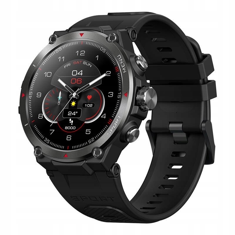 ZEBLAZE STRATOS 2 ZEGAREK SMARTWATCH 1,3” AMOLED BLUETOOTH GPS TĘTNO