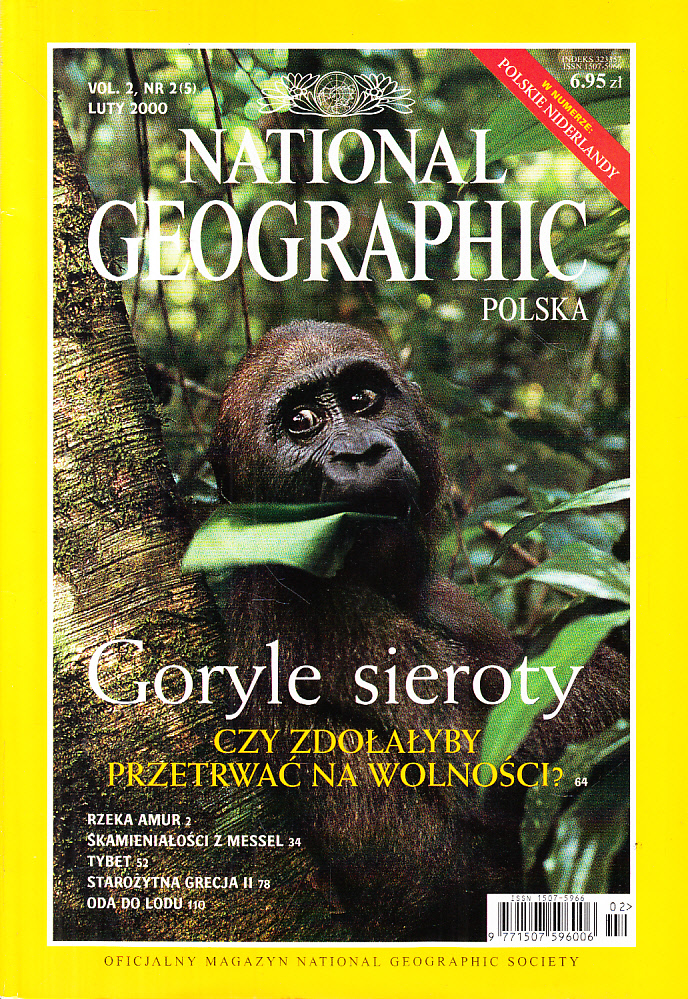 NATIONAL GEOGRAPHIC 2/2000 * GORYLE SIEROTY