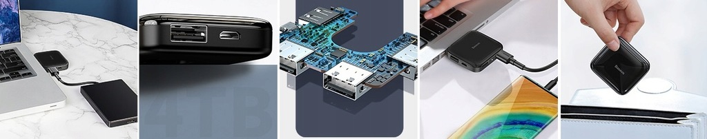 Купить Адаптер Baseus Mini HUB USB-разветвитель 4x USB 2.0: отзывы, фото, характеристики в интерне-магазине Aredi.ru