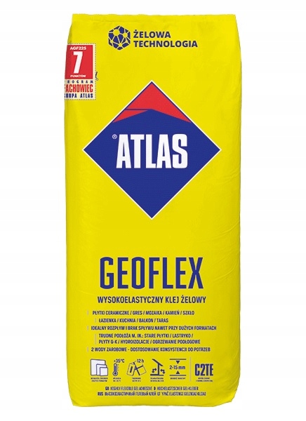 ATLAS GEOFLEX wysokoelastyczny klej żelowy (2-15 m