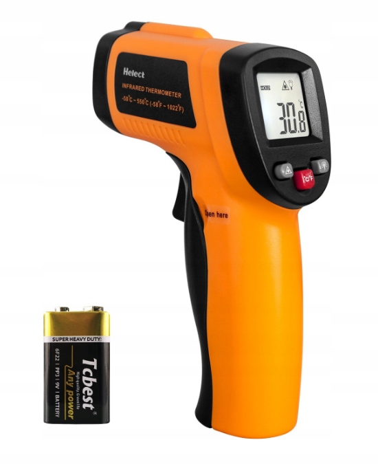 HELECT TERMOMETR NA PODCZERWIEŃ -50°C do 550°C