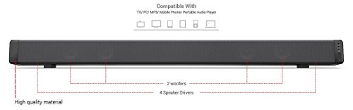 Купить Беспроводная звуковая панель Soundpal 2.0 SP603 BT AUX: отзывы, фото, характеристики в интерне-магазине Aredi.ru