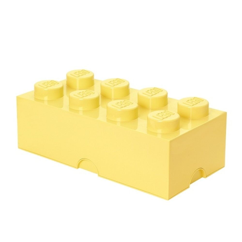 LEGO 40041741 Pojemnik na klocki 4x2 jasnożółty
