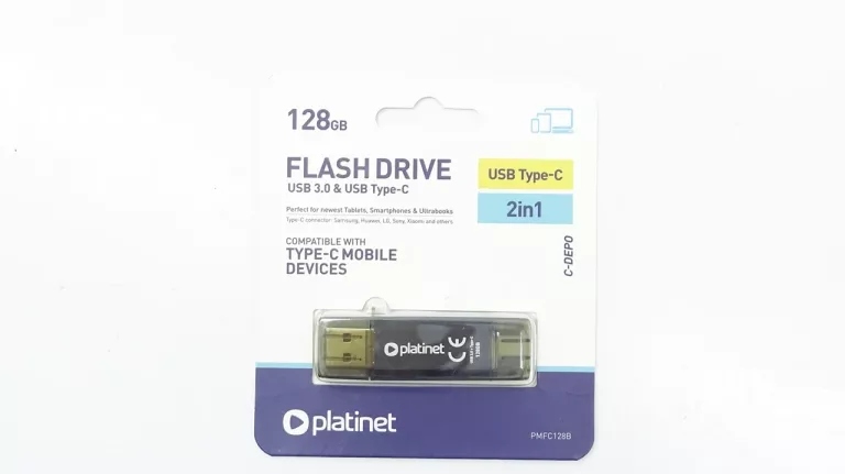 PENDRIVE PLATINET X-DEPO USB/USB-C 128GB
