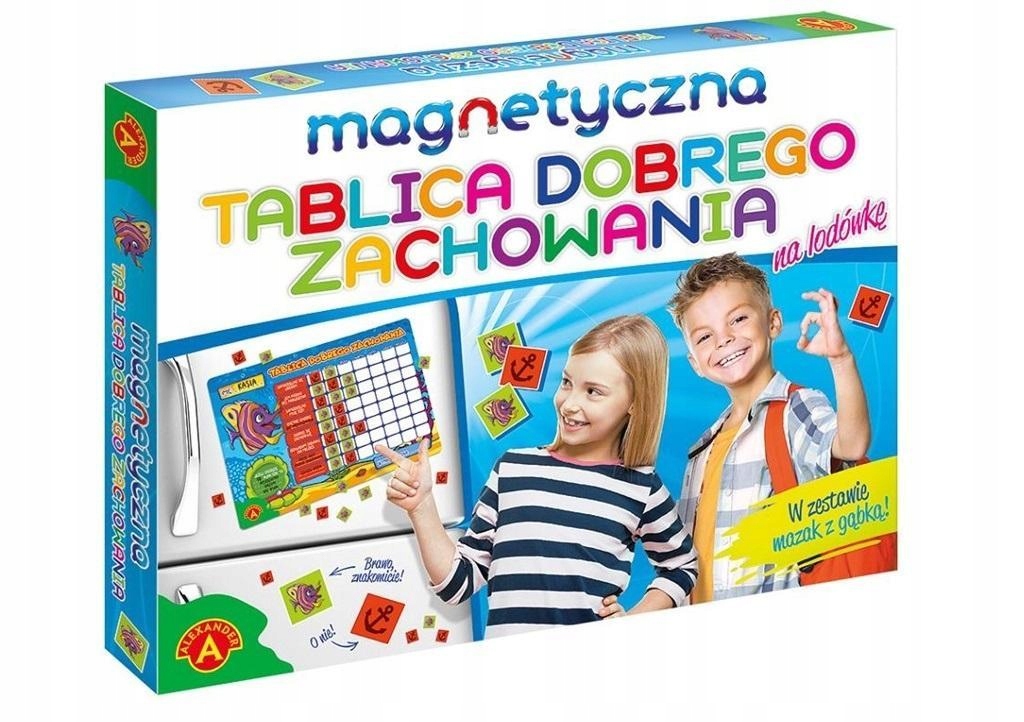 MAGNETYCZNA TABLICA DOBREGO ZACHOWANIA ALEX