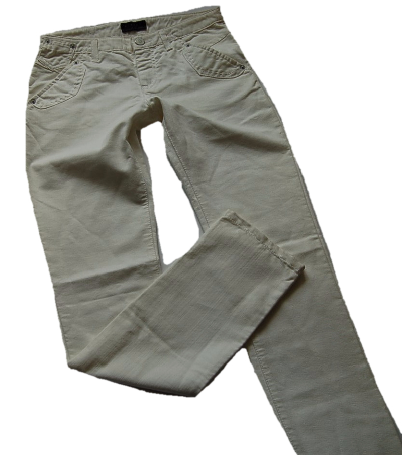 7K75_cudne jeansy NOWE RURKI SISLEY 36 38