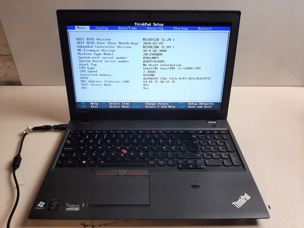 Lenovo Thinkpad T550 i5 (2138494)