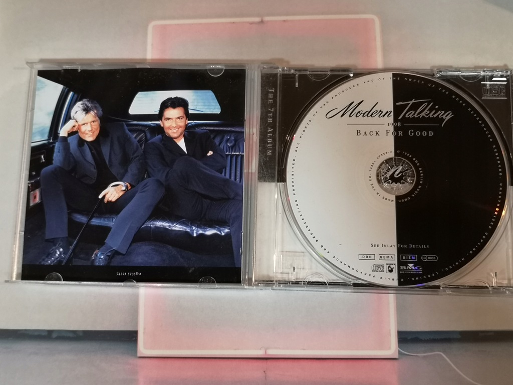 Купить Modern Talking - Back For Good - компакт-диск, 1998 г., ЕС: отзывы, фото, характеристики в интерне-магазине Aredi.ru