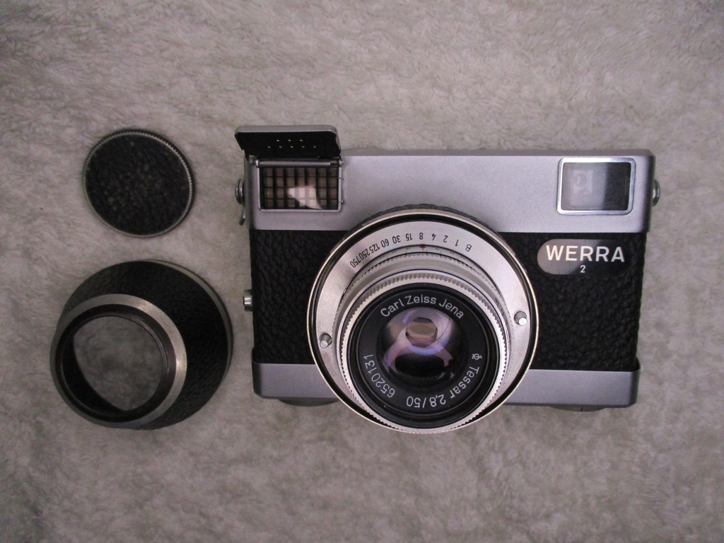 Werra 2 Tessar 2.8/50 Carl Zeiss Jena - 12772041564 - oficjalne