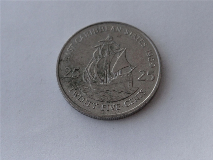 Купить [6679] Восточно-карибская монета 25 центов 1989 года, стр. 3: отзывы, фото, характеристики в интерне-магазине Aredi.ru