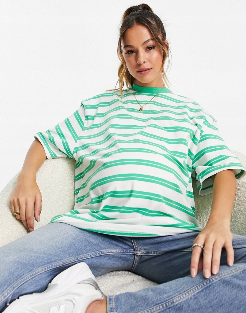 T-SHIRT W PASKI MATERNITY ROZM L 820