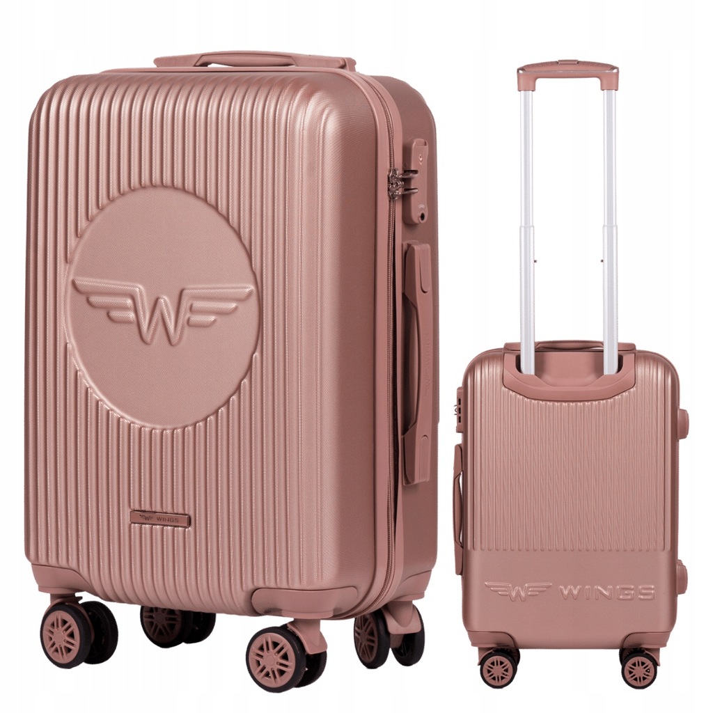 WINGS Kabinowa walizka podróżna pojemny z ABS-u mały BAGAŻ Swallow 20"