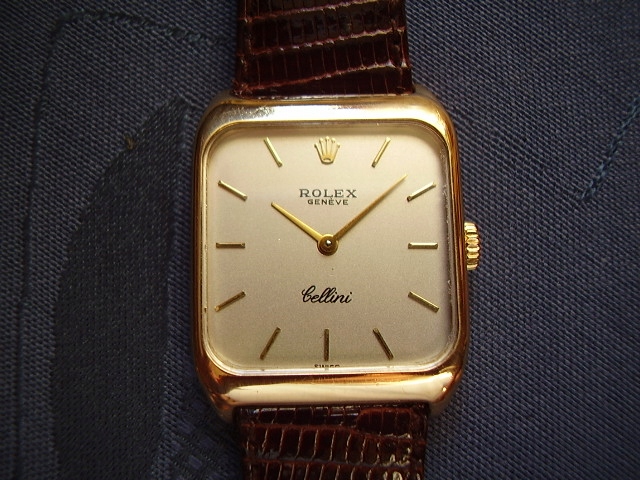 ROLEX GENEVE CELLINI 18k 750 zloto