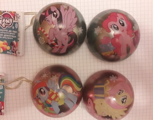 BOMBKI PONY RAINBOW PINKIE TWILIGHT OTWIERANE