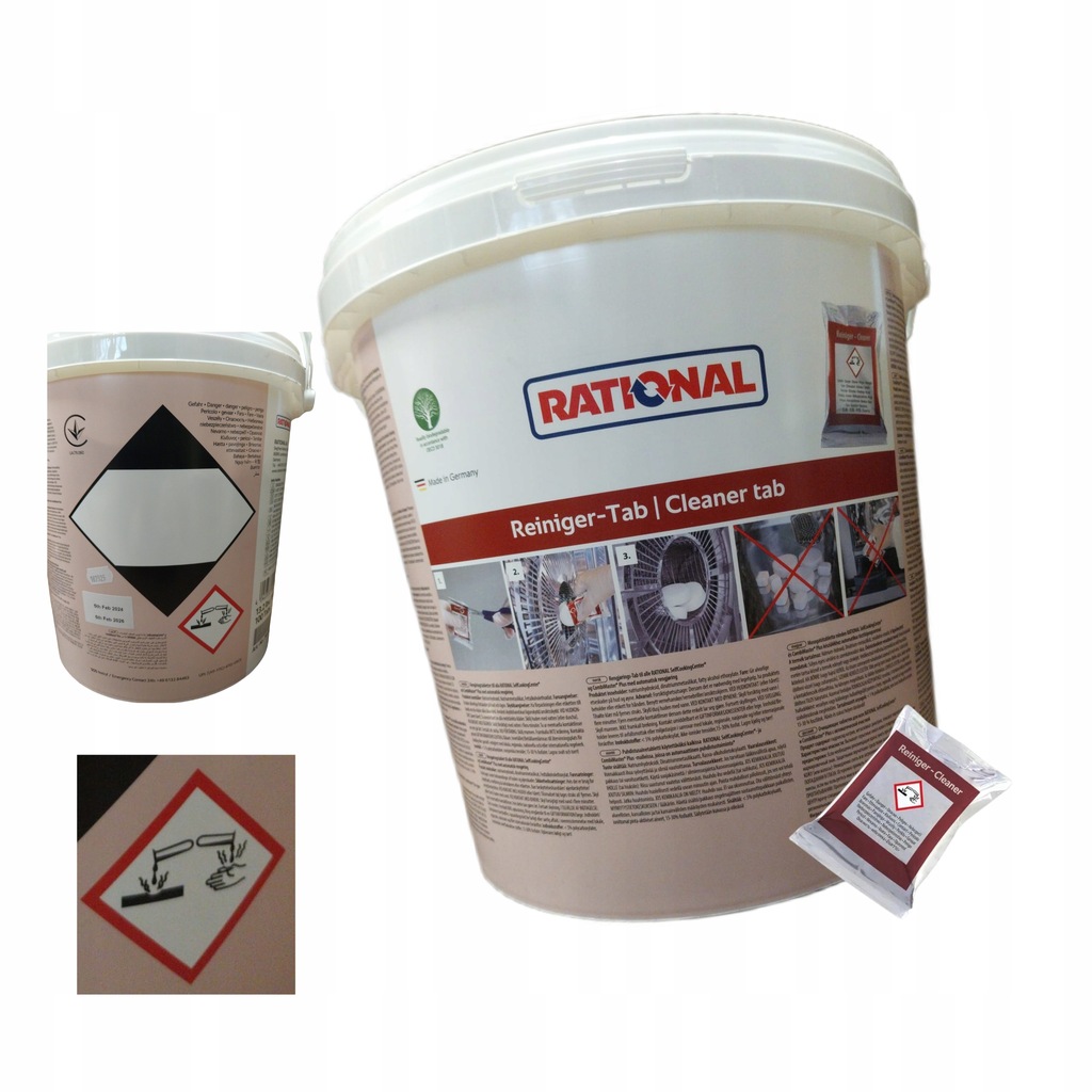 Profesjonalne Tabletki myjące do pieca Rational 56.00.210 100 sztuk