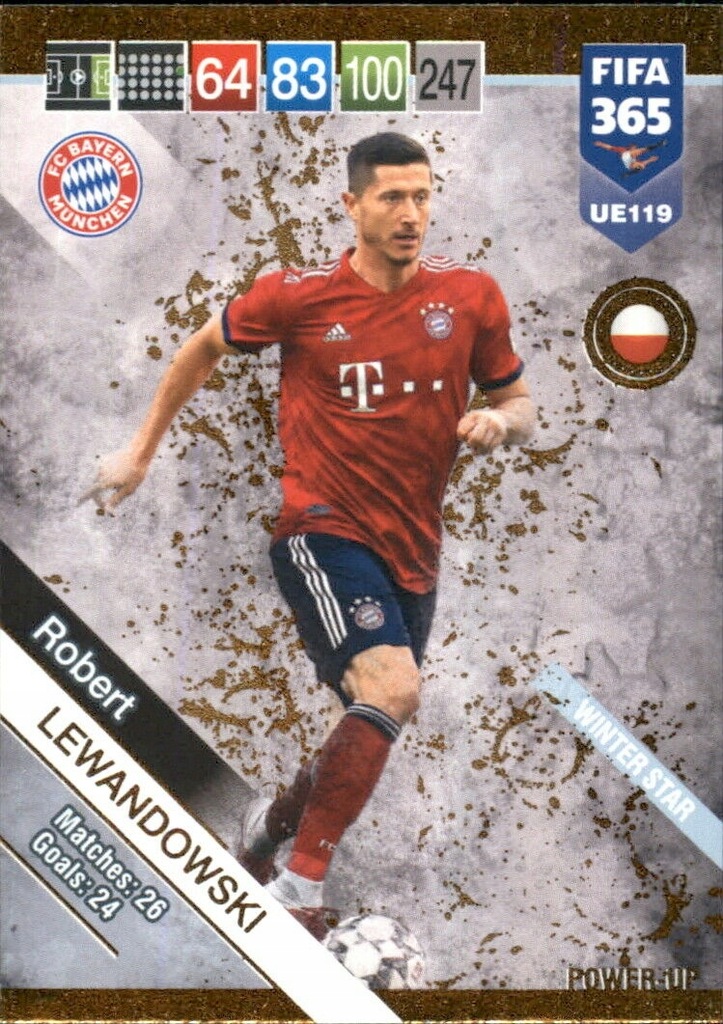 LEWANDOWSKI WINTER STAR UE119 - FIFA 2019 UPDATE