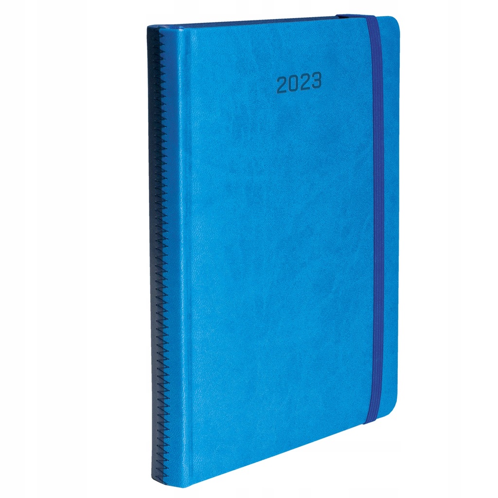 Kalendarz książkowy dzienny ZIGGO A5 niebieski